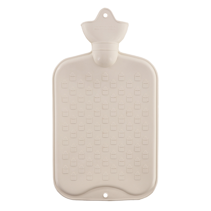Autumn Offer: Buy 3 get cheapest FREE! 2 Litre Plain Sides Rubber Hot Water Bottle From The Hot Water Bottle Co.