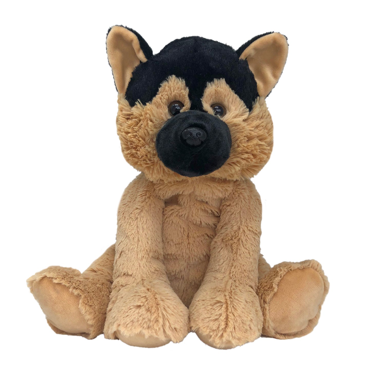 Sold Out For 2024 :( Gus The German Shepherd, Medium Heatie With Microwaveable Silica Bead Pillow Insert