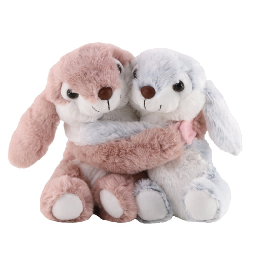 Benni and Beau, Twin Bunny Heaties With Microwaveable Silica Bead Pillow Insert