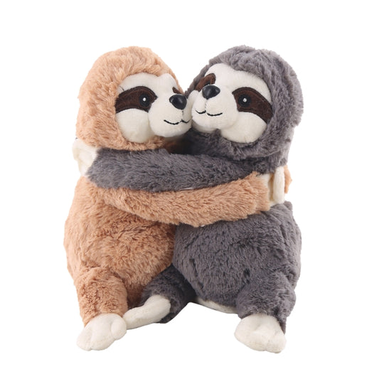 Sid & Susie, Twin Sloth Heaties With Microwaveable Silica Bead Pillow Insert