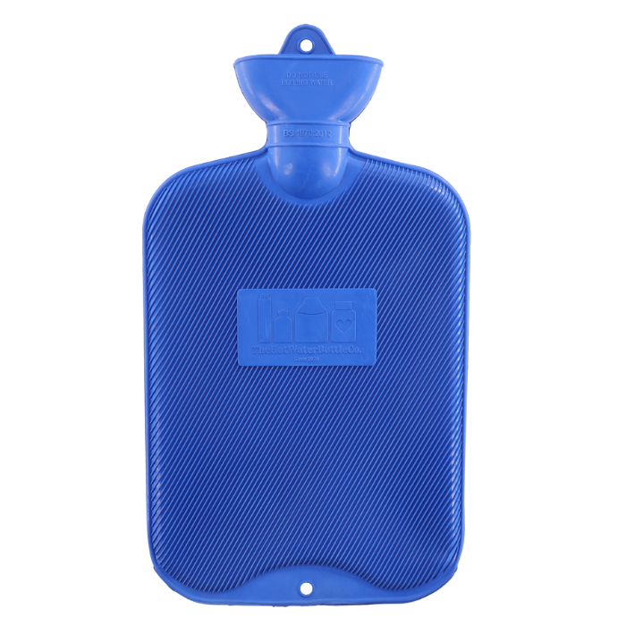 2 Litre Rib One Side Rubber Hot Water Bottle from The Hot Water Bottle Co.