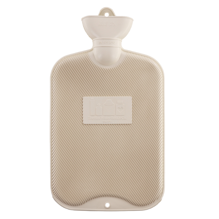 2 Litre Rib One Side Rubber Hot Water Bottle from The Hot Water Bottle Co.