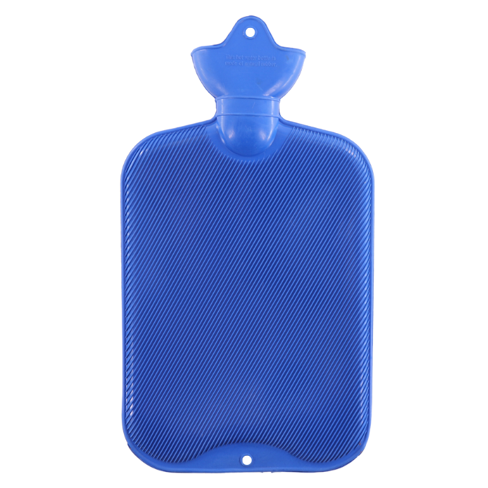 2 Litre Rib Two Sides Rubber Hot Water Bottle from The Hot Water Bottle Co.