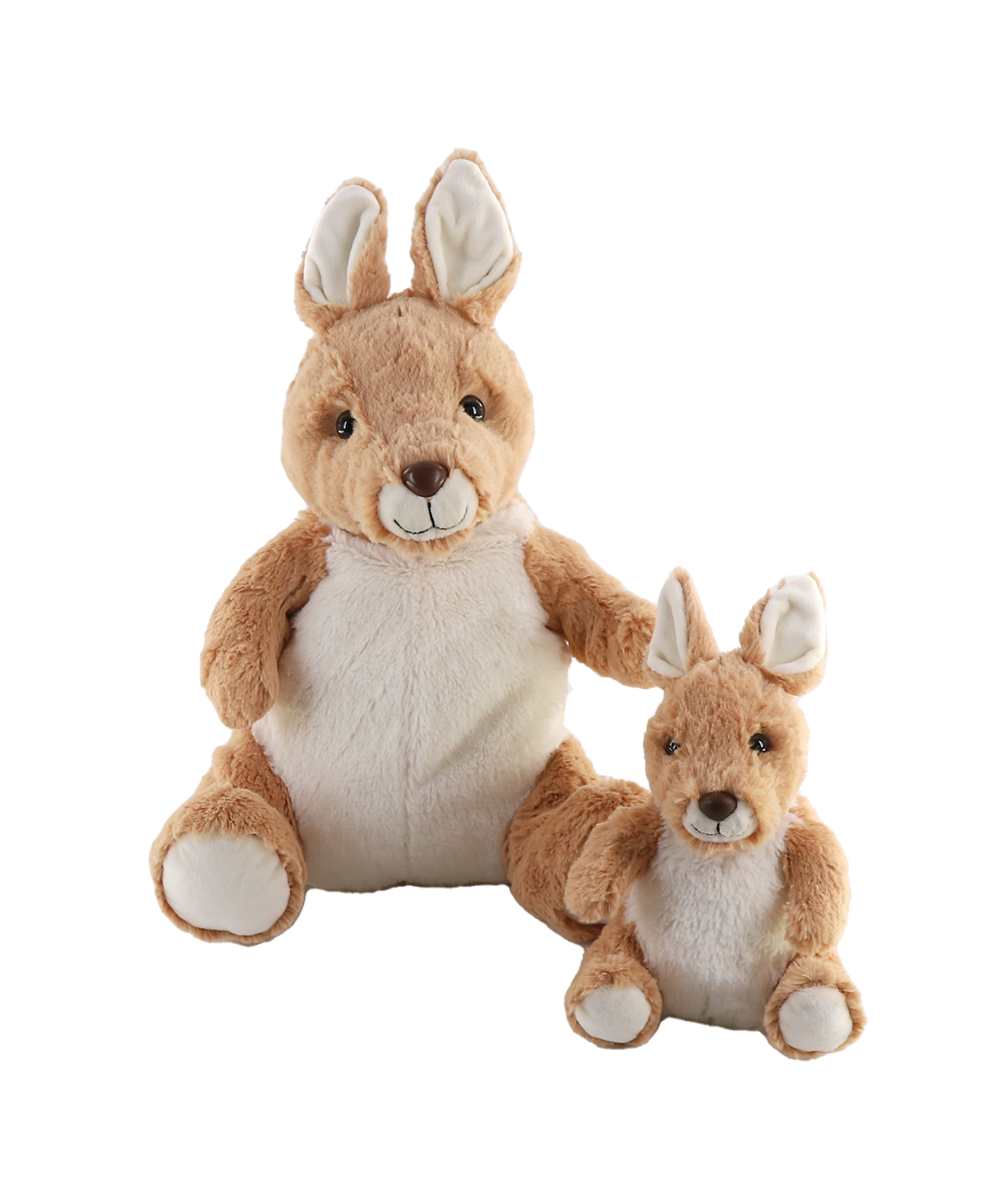 Mum & Baby Kangaroos, Mini Me Heaties With Microwaveable Silica Bead Pillow Insert