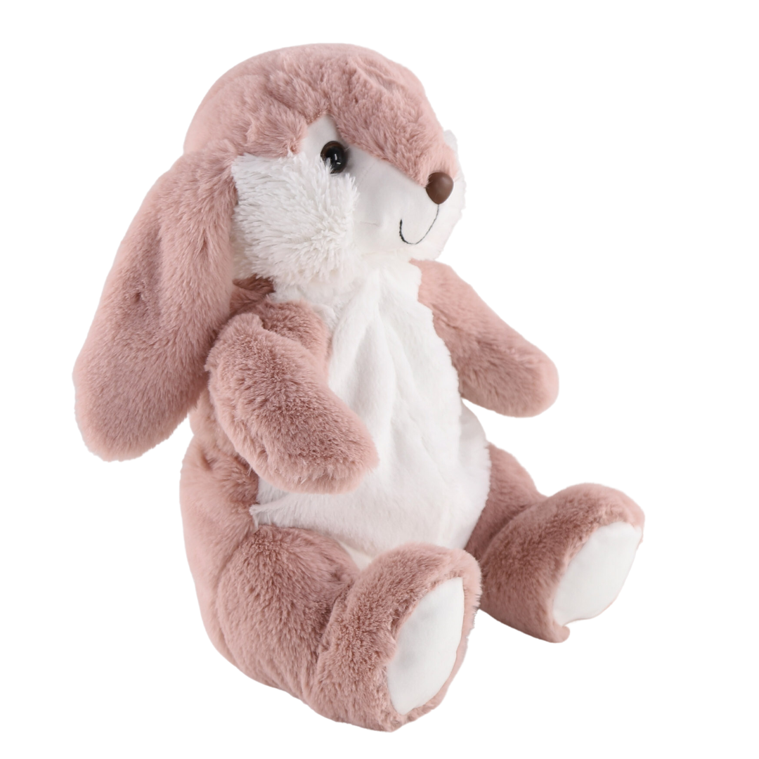 Belle The Bunny, Medium Heatie With Microwaveable Silica Bead Pillow Insert