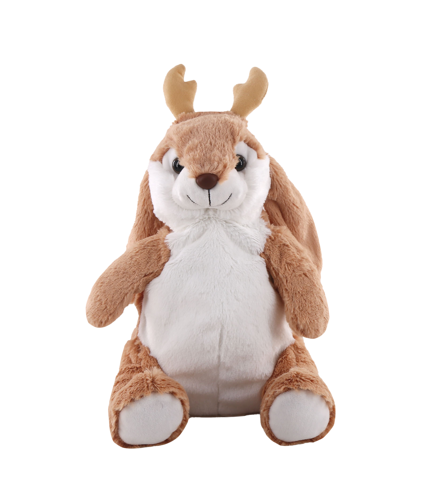 Wyn The Winter Bunny, Large Heatie With Microwaveable Silica Bead Pillow Insert