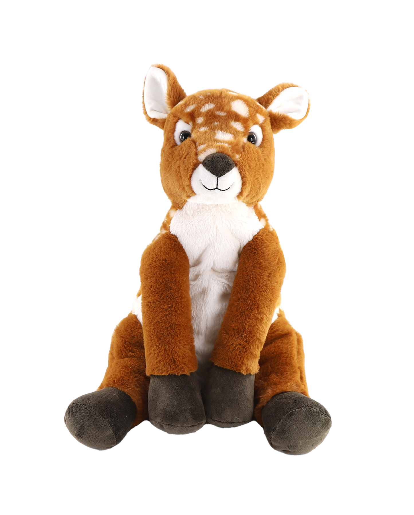 Darby The Deer, Large Heatie With Microwaveable Silica Bead Pillow Insert